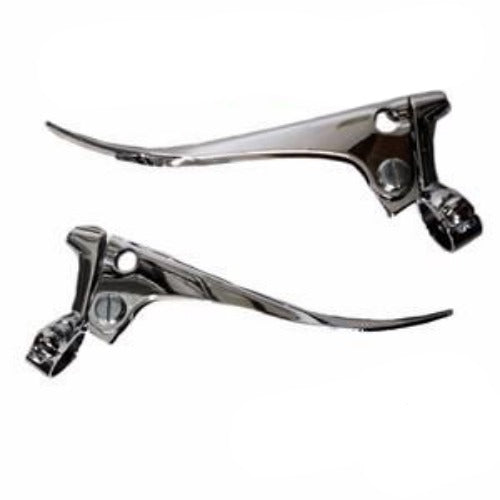 Uk style 7/8 inch brake and clutch lever blade style set