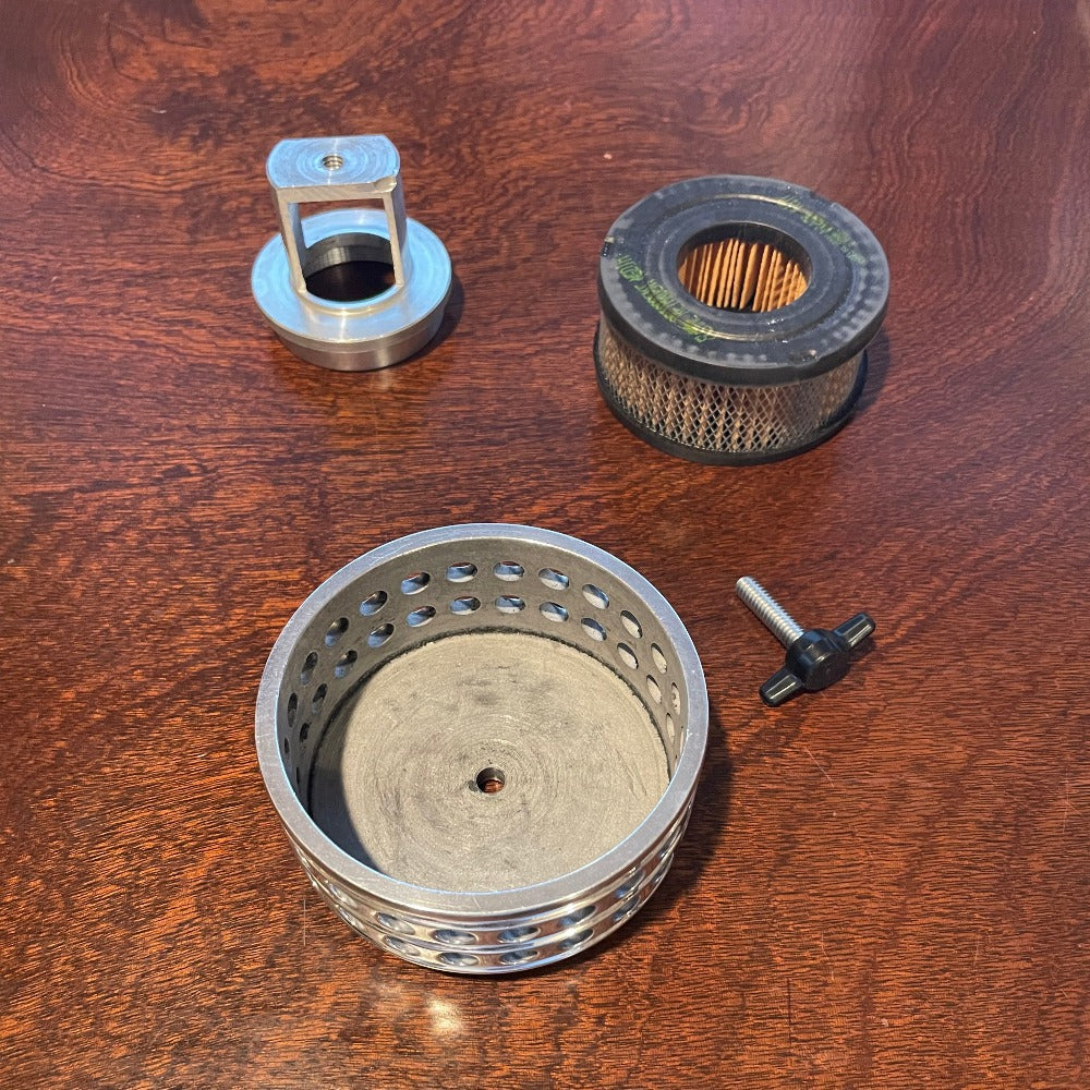 Air Filter Centered Assembly for Amal 900 Series Concentric Carburetors for British Motorcycles