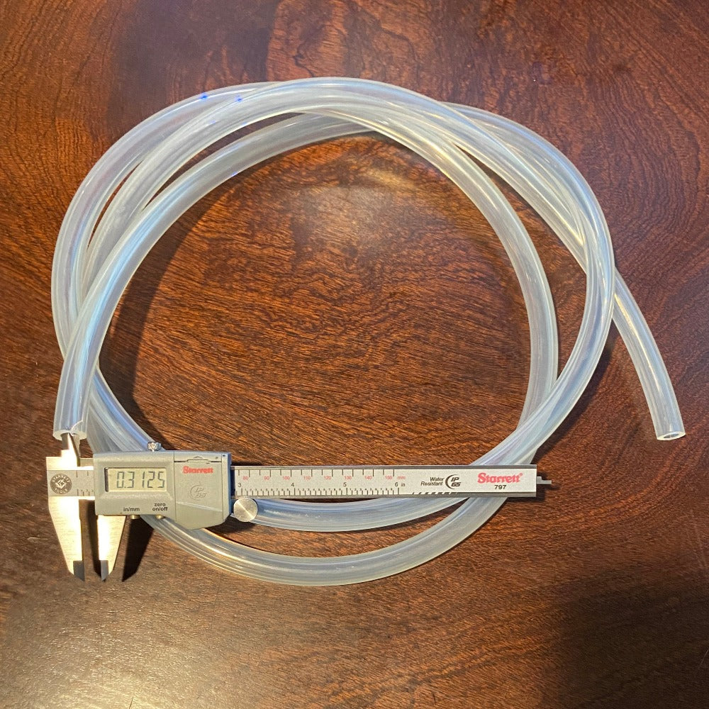 Clear Fuel Line 1/4 or 5/16 sold by the foot