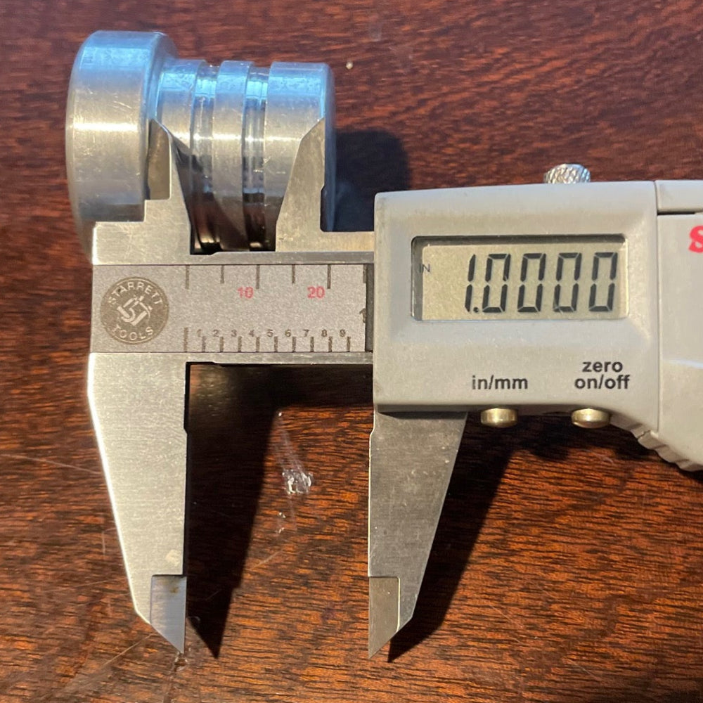 Oil Tank Cap - Flat Top Aluminum Harley Sportster Style Push In