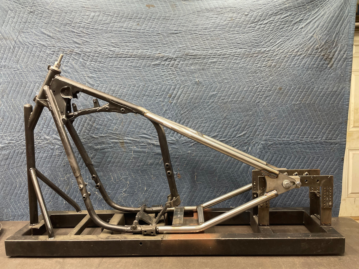 Triumph Unit 650 Bolt On Hardtail Frame - custom rigid – Old's Cool ...
