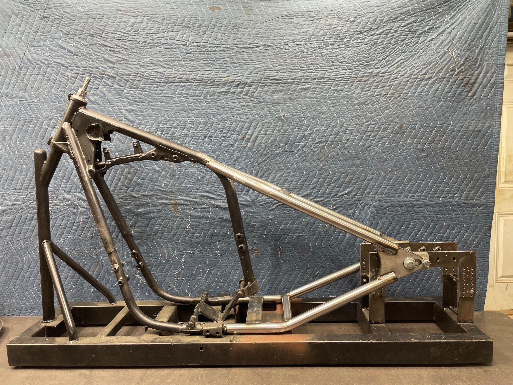 Triumph Unit 650 Bolt On Hardtail Frame - custom rigid – Old's Cool ...