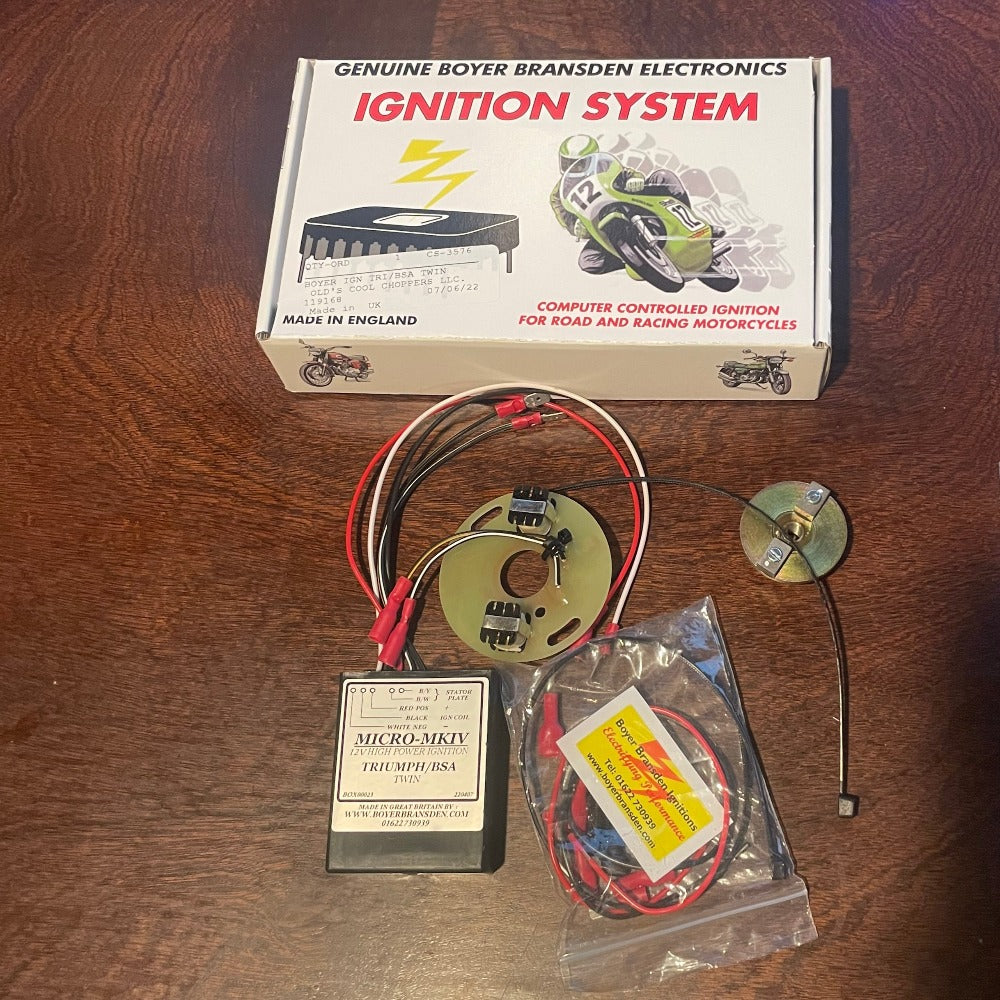 Battery Elimination Electrical Kit package #2 setup for Triumph or BSA Twins