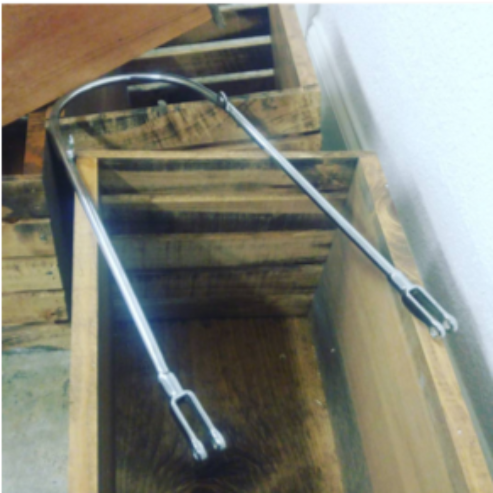 Looped Chopper Sissy Bar Strut Kit Hardtail Frame Old's Cool Choppers