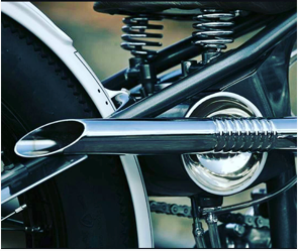Rippled Exhaust Pipe – Old's Cool Choppers