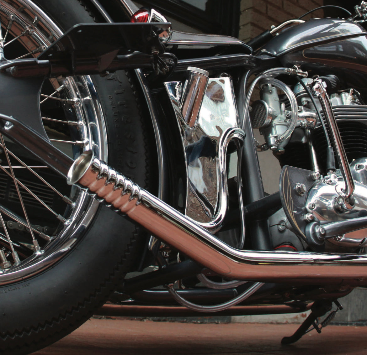 Rippled Exhaust Pipe – Old's Cool Choppers