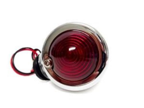 dual filament bullet style tail light with red lense